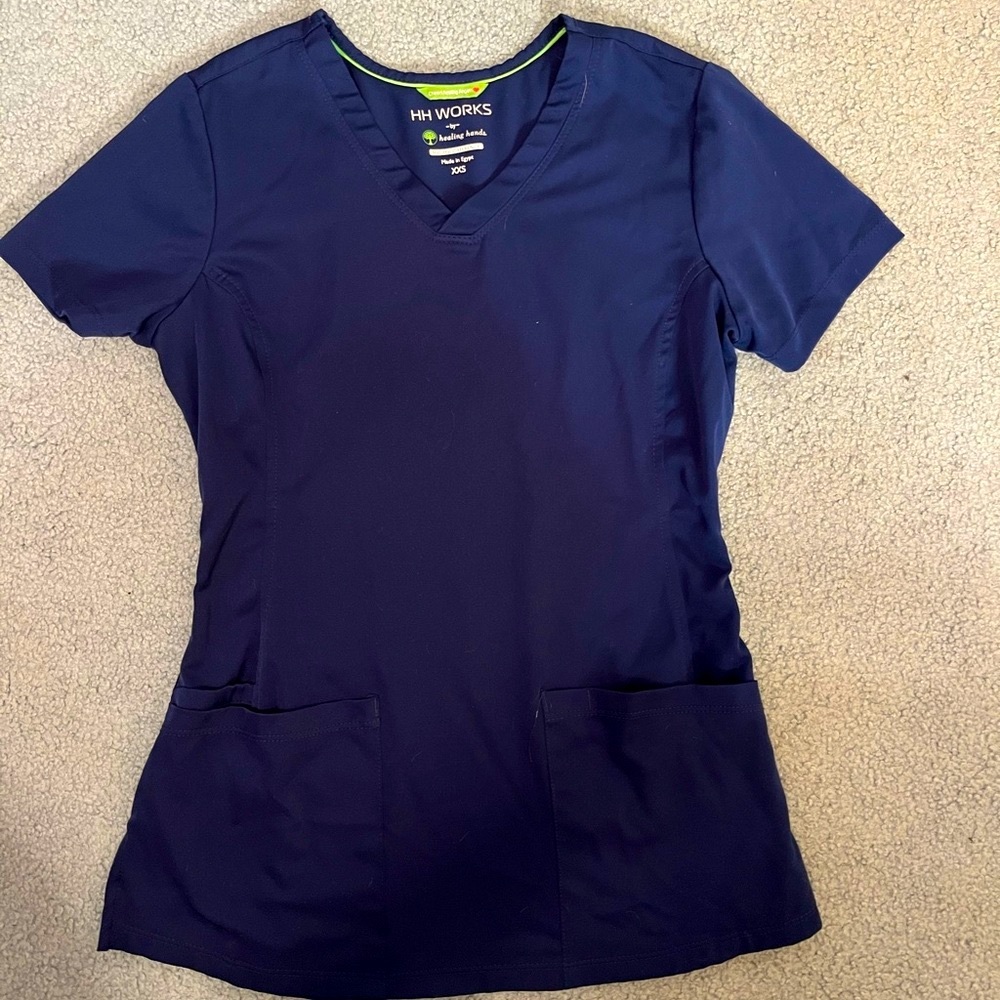 Healing Hands Scrub Top XXS